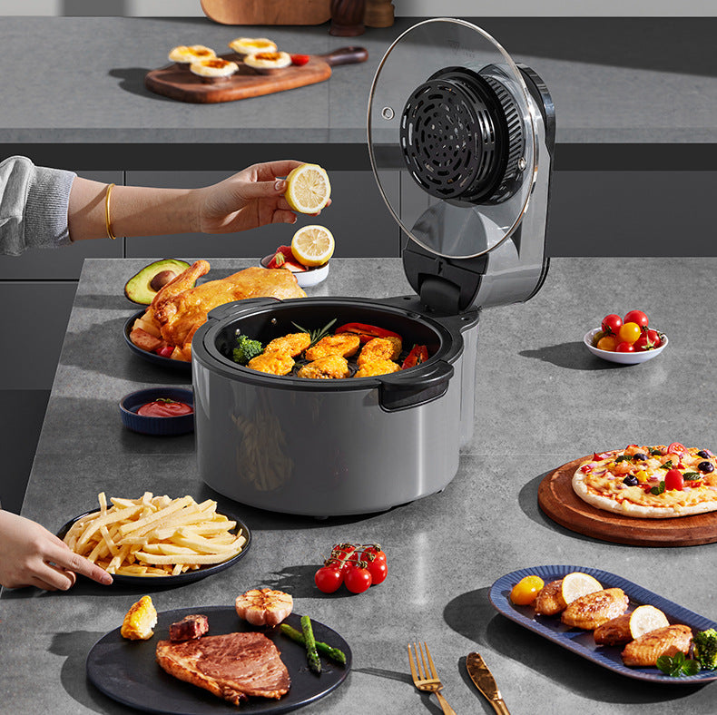 smart oil free multifunctional automatic household fryer