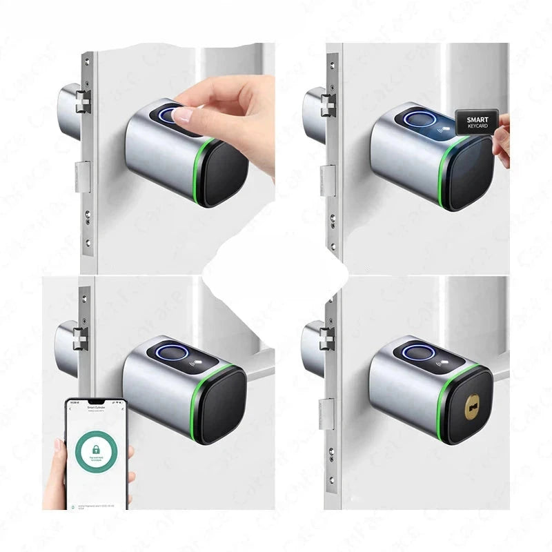 Euro TTLock Smart Door Lock: Fingerprint, Code, RFID