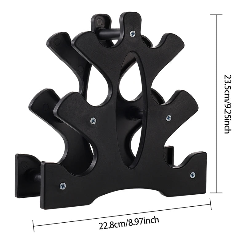 Rack Stand 3 Tier Dumbbells Weights