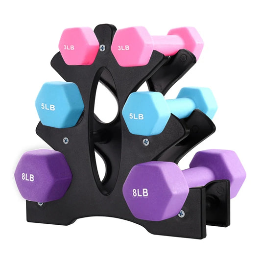 Rack Stand 3 Tier Dumbbells Weights