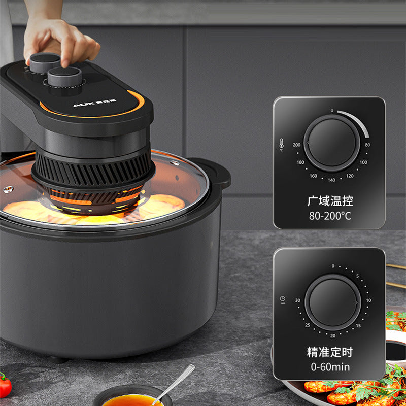 smart oil free multifunctional automatic household fryer