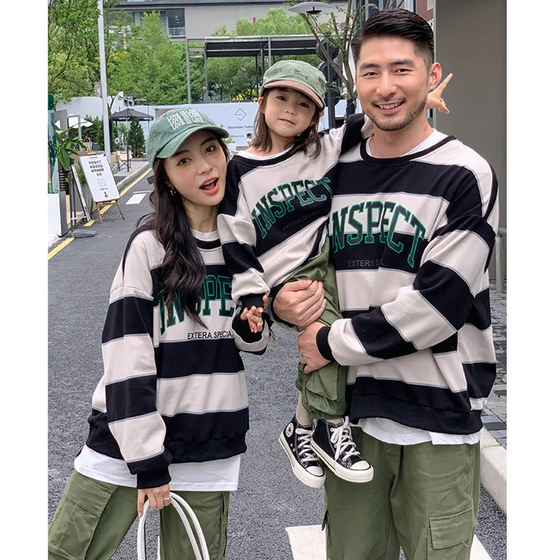 Matching Clothes Family Sweatshirt Cargo Pants