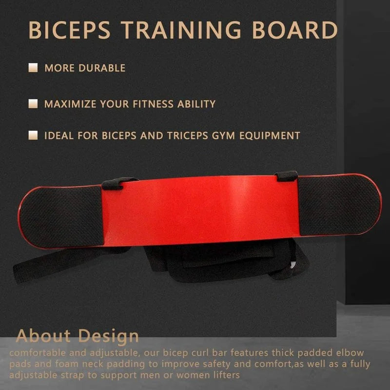 Weightlifting Biceps Training Board  Arm Blaster