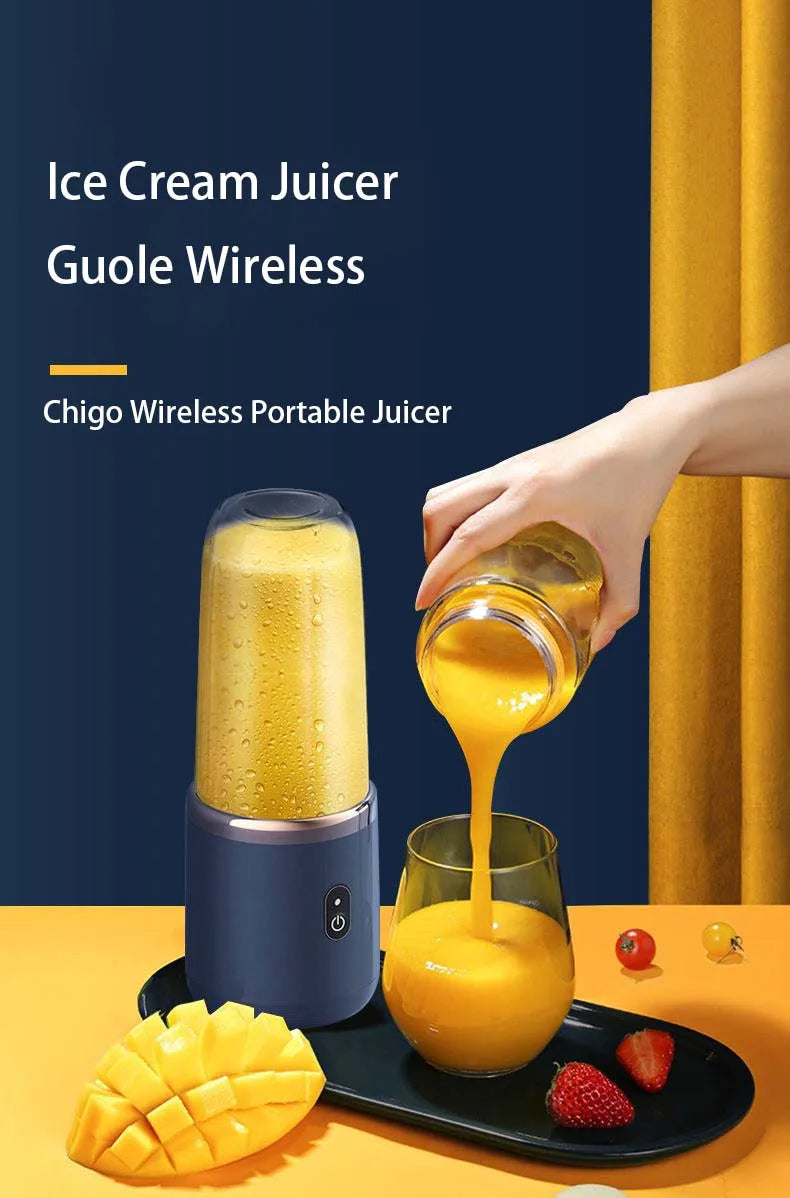 Wireless portable juicer, Rechargeable juicer, USB juicer