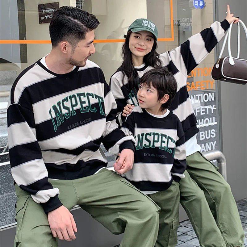 Matching Clothes Family Sweatshirt Cargo Pants