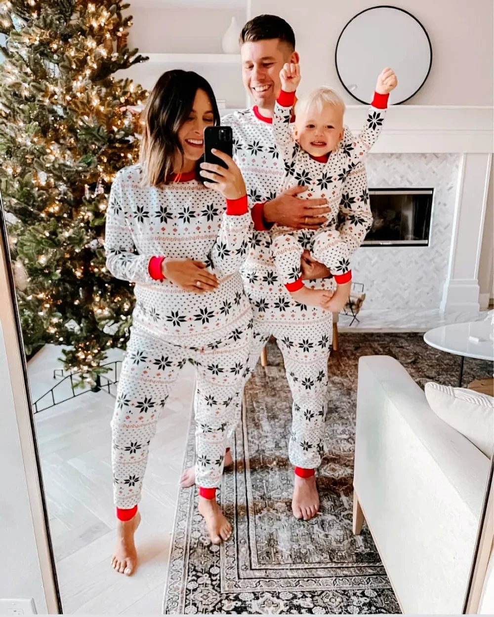 Family Pajama Set Adults Kids Family Outfit