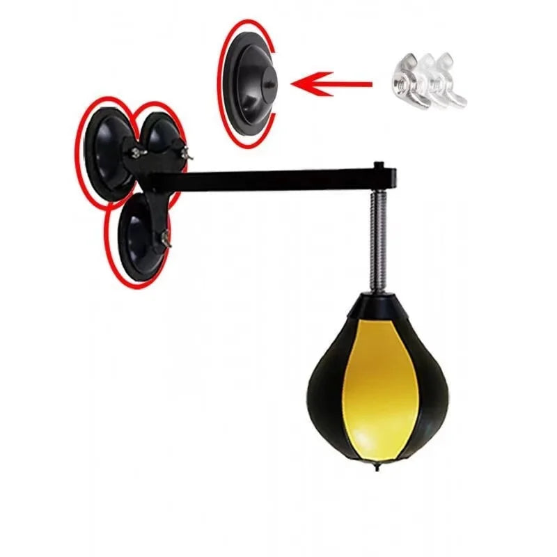 No drilling boxing training ball, Suction cup boxing speed ball