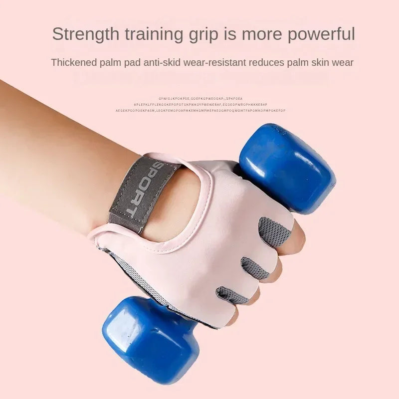 Women Gym Gloves Weightlifting Fitness