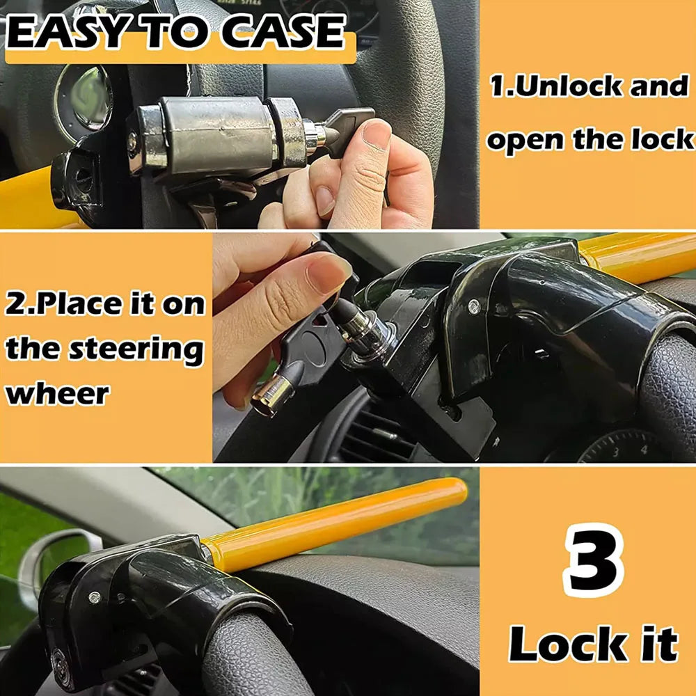 Car Steering Wheel Lock