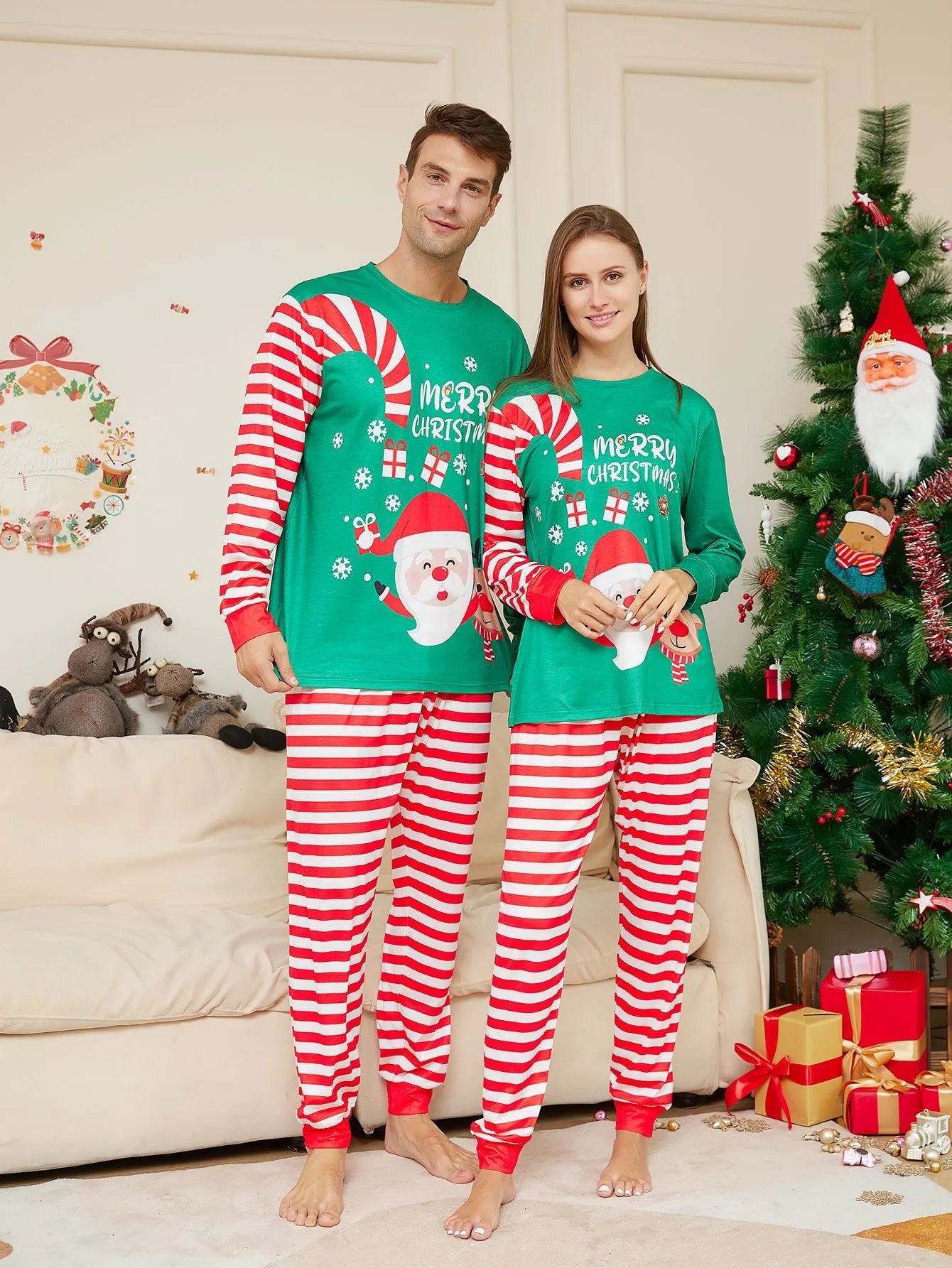 Family Matching Pajamas Outfits