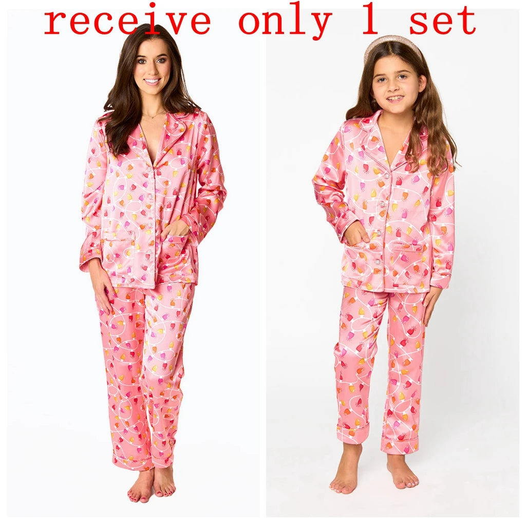 Mother Daughter Pajamas Matching Sets