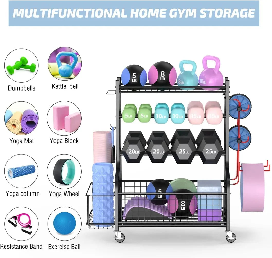 Dumbbell Rack, Weight Rack for Dumbbells