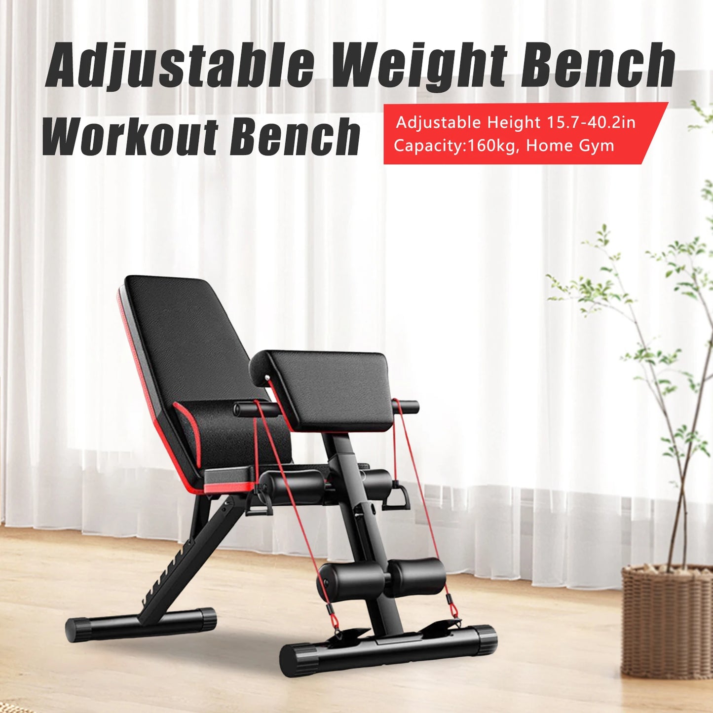 Adjustable Weight Bench Full Body Workout