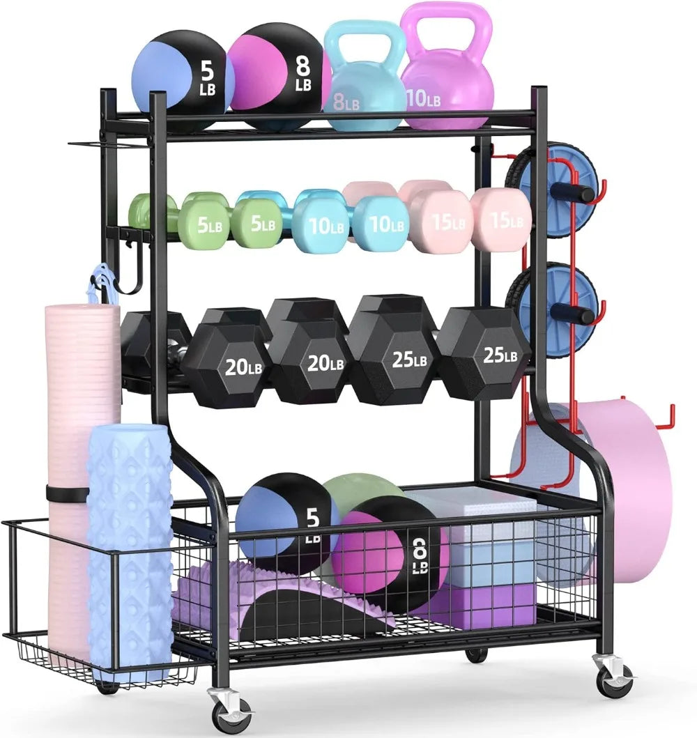 Dumbbell Rack, Weight Rack for Dumbbells