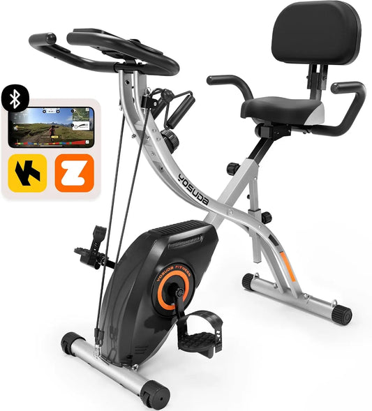 Folding Exercise Bike  Workout