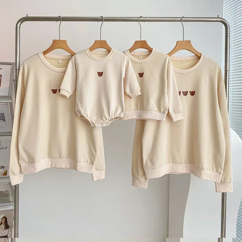 Family Matching Dad Mom and Daughter Son Clothing Bodysuit