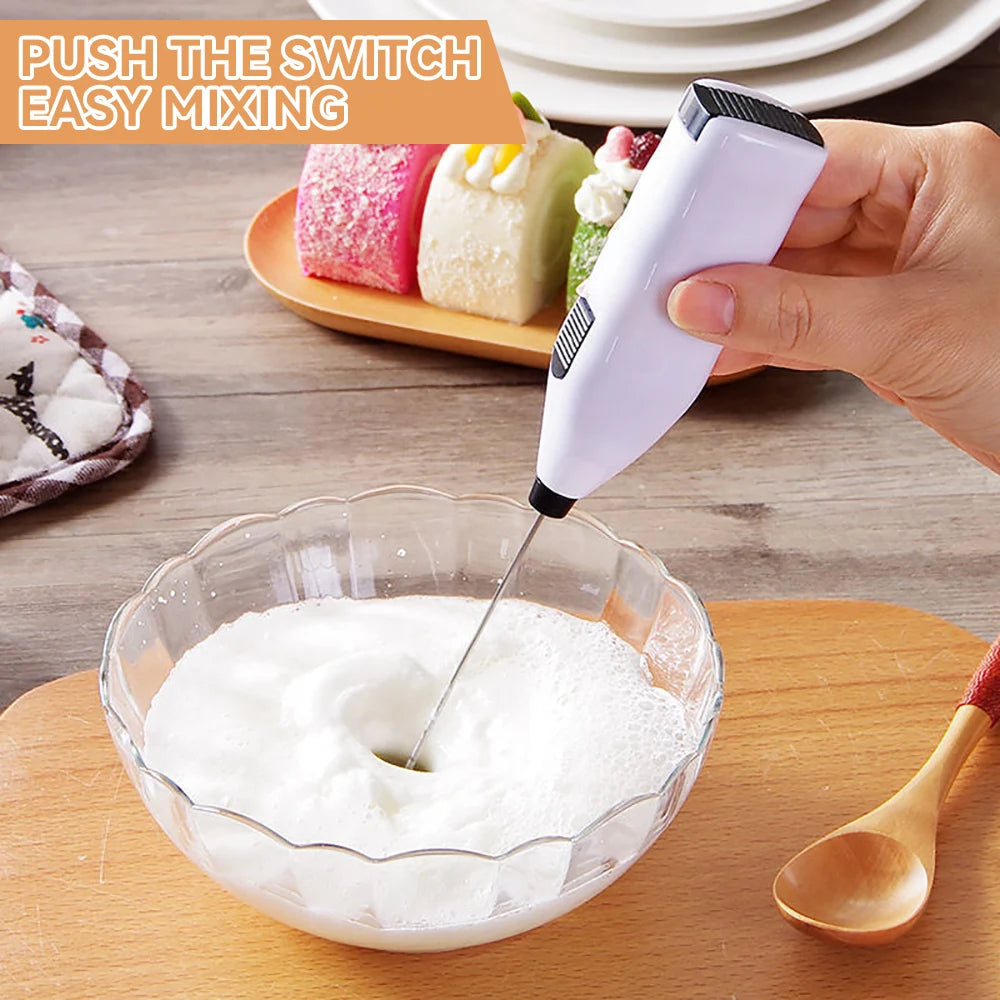 Portable Wireless Milk Foamer for Home or Office