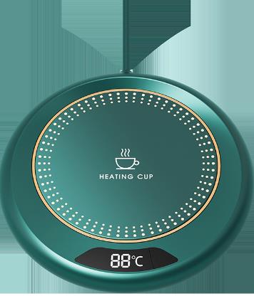 Thermostatic heating coasters