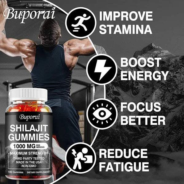 Mind Boost Shilajit Gummies